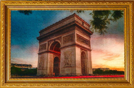 Arc de Triomphe and Champs Élysées Tour